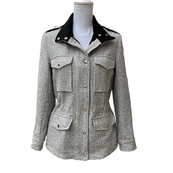 Club Monaco Jackets & Blazers - Club Monaco Tweed Utility Jacket